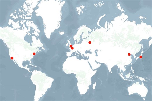 Nuclear bomb map shows impact of US weapons on major cities