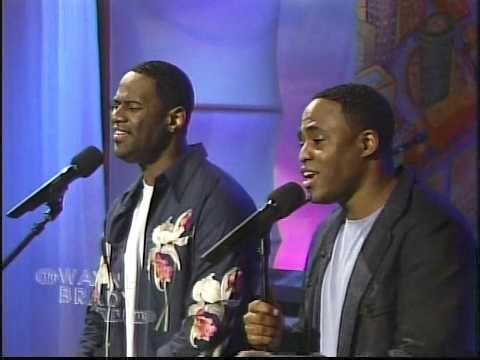 Brian Mcknight and Wayne Brady (One Last Cry) Duet Performance, ABC 7 KGO (Aug 5, 2003)