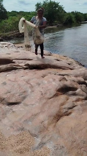 Fishing Techniques: Casting Nets in Natural Rivers