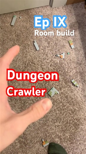 I dropped my LEGO?! Dungeon Crawler - How to build a room module #lego #dnd #boardgames #fantasy