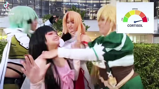SAO gang at #Otakufest2026 Leafa - @🌟 Yui Na 🌟 Asuna - me Simon @ayishi Yui - @Nako奈子 || OTAKUFEST D1&2!! ##swordartonpine #asunayuuki #leafacosplay #sinpncosplay