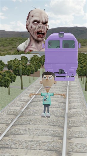Train vs zombie BeamNG.Drive #beamng #beamngexperiments
