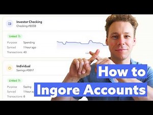 How to Ignore Unwanted Accounts from Plaid in Tend