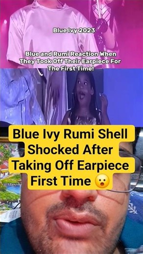 Blue Ivy & Rumi Shell-Shocked 😮 After Taking Off Earpiece for the First Time