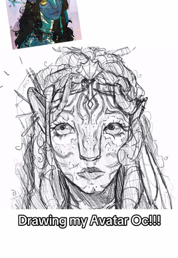 Drawing My OC Lei'Wa: Avatar Art and Inspiration