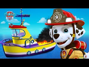 ¡NUEVO! Marshall y el Barco en Llamas | PAW Patrol: Al Rescate | Episodio Español