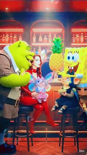 SpongeBob and Shrek got game? #funny