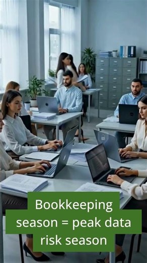 Annual bookkeeping, in other words the digital OPEN SEASON for hackers and attackers.