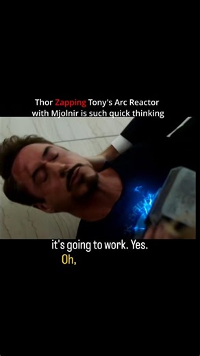 MS on Instagram: "Thor Zapping Tony After Ant-Man Pulls the Wire: Peak Quick Thinking The time heist. Everything's going wrong. Tony's suit gets damaged. The arc reactor's wiring is FRIED. Ant-Man, trying to help, yanks out a wire. Tony's system CRASHES. Suit powers down. He's stuck. Vulnerable. In the middle of a BATTLEFIELD. Thor sees it happen. Sees Tony go dark. And in a SPLIT SECOND, the God of Thunder makes a genius call. BOOM. Lightning bolt. Straight to the arc reactor. The suit REBOOTS.