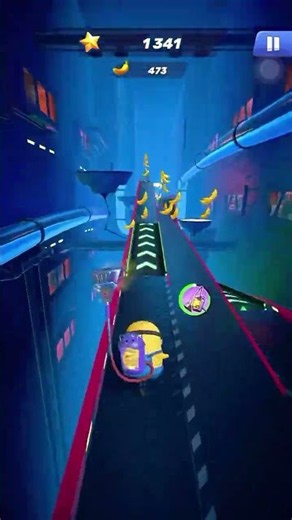Minion Rush Speed Run Gameplay and Banana Collection