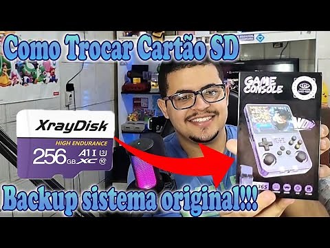 How to back up and replace the SD card on an R36S!!!