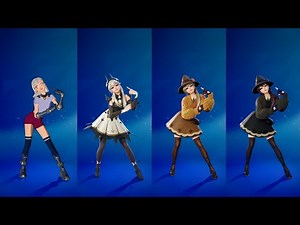 Gnarly emote with Lexa, Princess Lexa, and Lexa Hexbringer