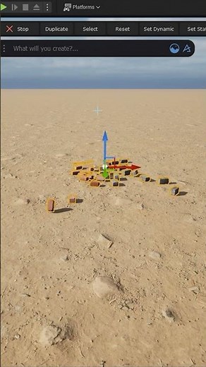 Dash Polygonflow Physics Tool in Unreal Engine 5#unrealenginebeginnertutorial #unrealenginetutorial