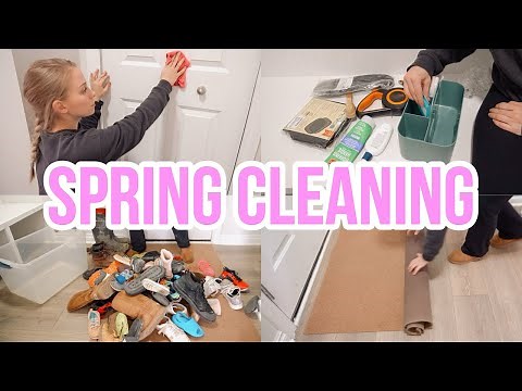 SPRING CLEANING MOTIVATION | WHOLE HOUSE CLEANING | DECLUTTERING AND ORGANIZING | BECKY MOSS