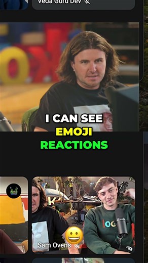 See Emoji Reactions & Chat While Presenting! WOW! #shorts