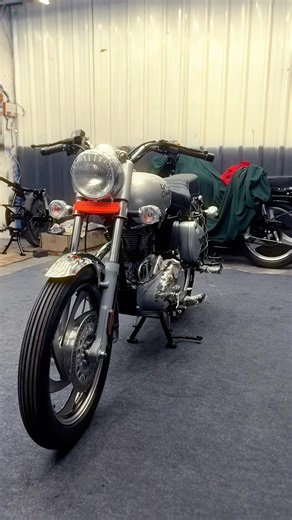 Silver electra restoration 🌟🦅#royalenfield #rupendrabulletworkshop #bullet #rbwshop
