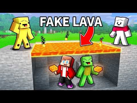 JJ and Mikey Troll Their Friends With SECRET BASES In Hide-and-Seek!