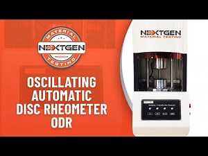 Oscillating / Automatic Disc Rheometer (ODR) | NextGen Material Testing Inc.