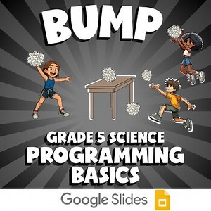 Programming Basics BUMP Science Game | No Prep Grade 5 Review