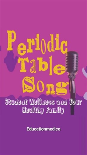 471K views · 10K reactions | Periodic table song  . #physics #funny #animation #cartoon #whitboard #maths #12th #10th #8th #school #collage #university #phd #physics #upscmotivation #neet #neetaspirants #ips #ias #upscexam #upscmotivation #new #motihari #motivation #trick #educationtrick #educationmadico #khansir | Educationmedico | Facebook