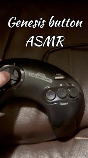 Genesis button asmr #asmr #retrogaming #asmrsounds #retro #segagenesis #sega #gamecollecting