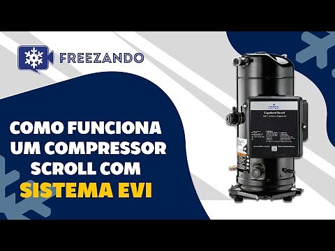 Compressor Scroll com sistema EVI – Como funciona?