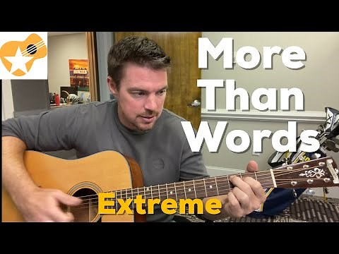 More Than Words | Extreme | Beginner Guitar Lesson