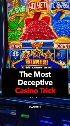 How Slot Machines Secretly Scam You #gambling #casino #slots