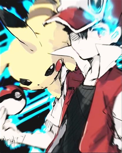 RED IN MANGA 💀🔥 RED SOLOS FR |•Pokemon•|