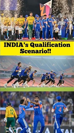 India Qualification scenario Explained | IND vs SA | #shorts #cricket #t20worldcup #super8