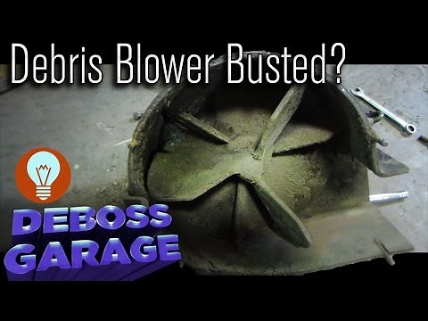 Welding A Chipped Walker Mower Blower Fan
