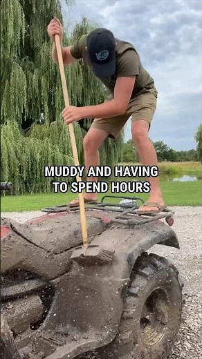 How to clean your muddy quad the easy way