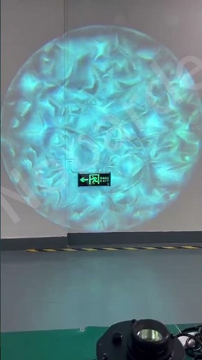 led dynamic changing color water wave ripple projector Led Stage Light for Park Area