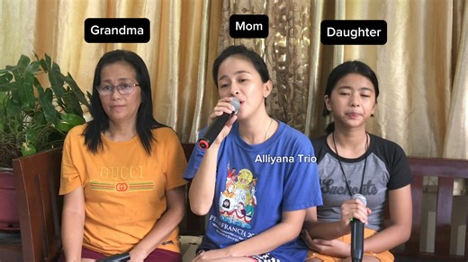 1M views · 30K reactions | Harmony through 3 generations: One song, three voices, endless memories. #alliyanatrio #family #threegenerations | Alliyana Trio | Facebook