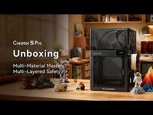 Unboxing the Flashforge Creator 5 Pro | Full First Look & Setup