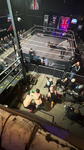 High Flyin’ Live Wire for a REASON! Let’s GO 💪😤 #letsgo #ukwrestling #wwe #entertainment #fyp