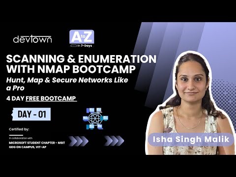 DAY - 1 | SCANNING & ENUMERATION WITH NMAP BOOTCAMP - 4 DAYS FREE BOOTCAMP