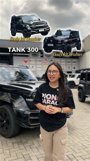 Body kit SHADOW & Body kit BRABUS utk Tank 300 turun harga 5jt dari harga normal selama bulan Maret.