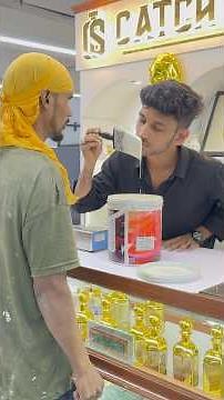 The perfume of paint 🫟 #trending #shorts #catchysmells #itmaaz #perfumer #youtuber #painter