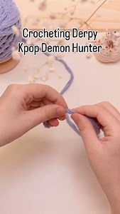 I spent last weekend with my son watching Kpop Demon Hunter. It was my first time seeing it (hopefully I’m not too late to the trend), but I’m not sure how many times he’s already watched it. The music is really good! And I couldn’t resist making a cute crocheted Derpy the clumsy blue tiger! 🧶 #crochet #amigurumi #crochetaddict #crochetersofinstagram #amigurumitoy #handmadecrochet #kpopdemonhunters | Green Frog Crochet