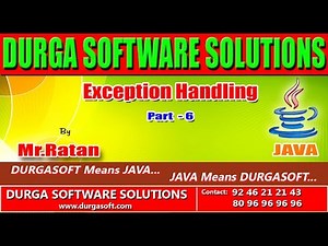 Corejava-exception handling-part-6
