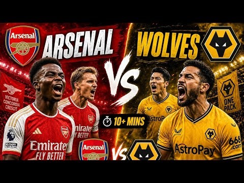 THIS MATCH WAS TOUGH 😱 Arsenal vs Wolves FULL GAMEPLAY ⚽🔥
