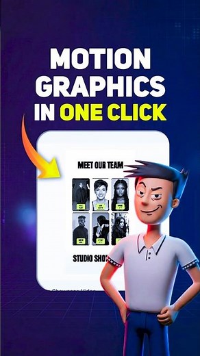 Create Motion Graphics in Seconds 100% Free AI 🤯