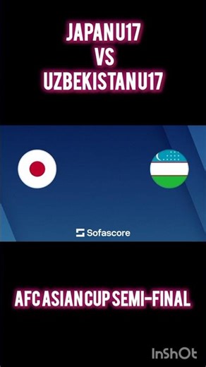 Japan u17 1(2)-(1)1 Uzbekistan u17 highlights| AFC Asian Cup semi-final #japan #uzbekistan #afc