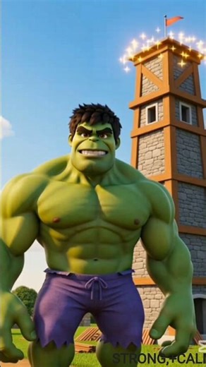 1️⃣ Hulk Builds a Tower | Learning to Count for Kids