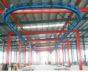 [Hot Item] Electrostatic PVC Powder Coating Equipment Powder Coating Spray Booth Line