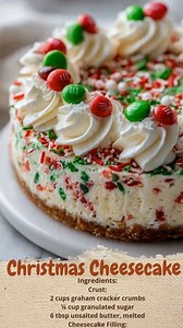 Christmas Cheesecake | Cakecrafted Recipes