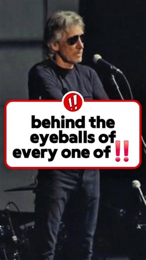 roger waters: behind the eyeballs of every one of those 60,000 young‼️🔥