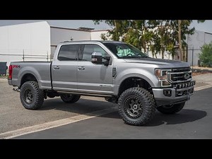 Ford F250 on Carli Suspension 5.5" E-Venture System with 38s and 20" Trail Ready Wheels