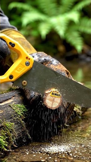 Micro-Construction: Cutting Tiny Logs in a Forest Stream 🌲